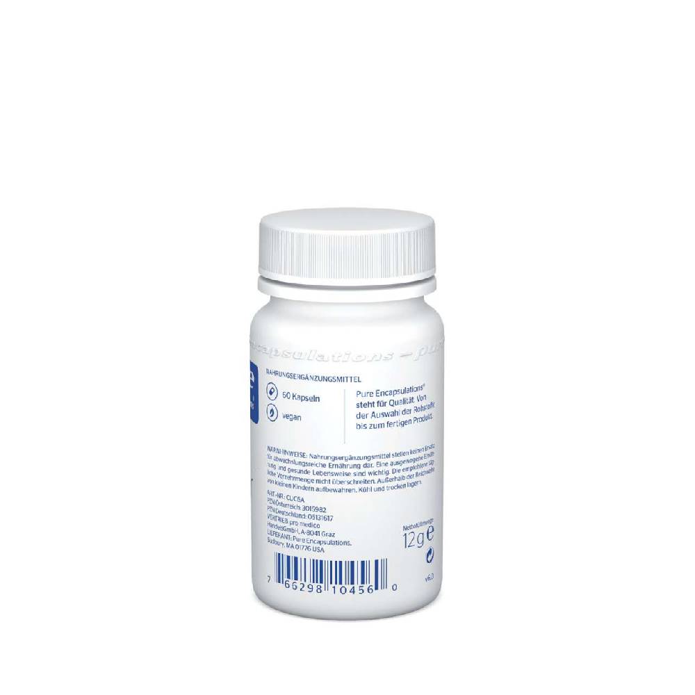 pure-encapsulations Pure Encapsulations Copper Capsules (Copper Citrate) 2mg - without Gelatine Fabrikladen