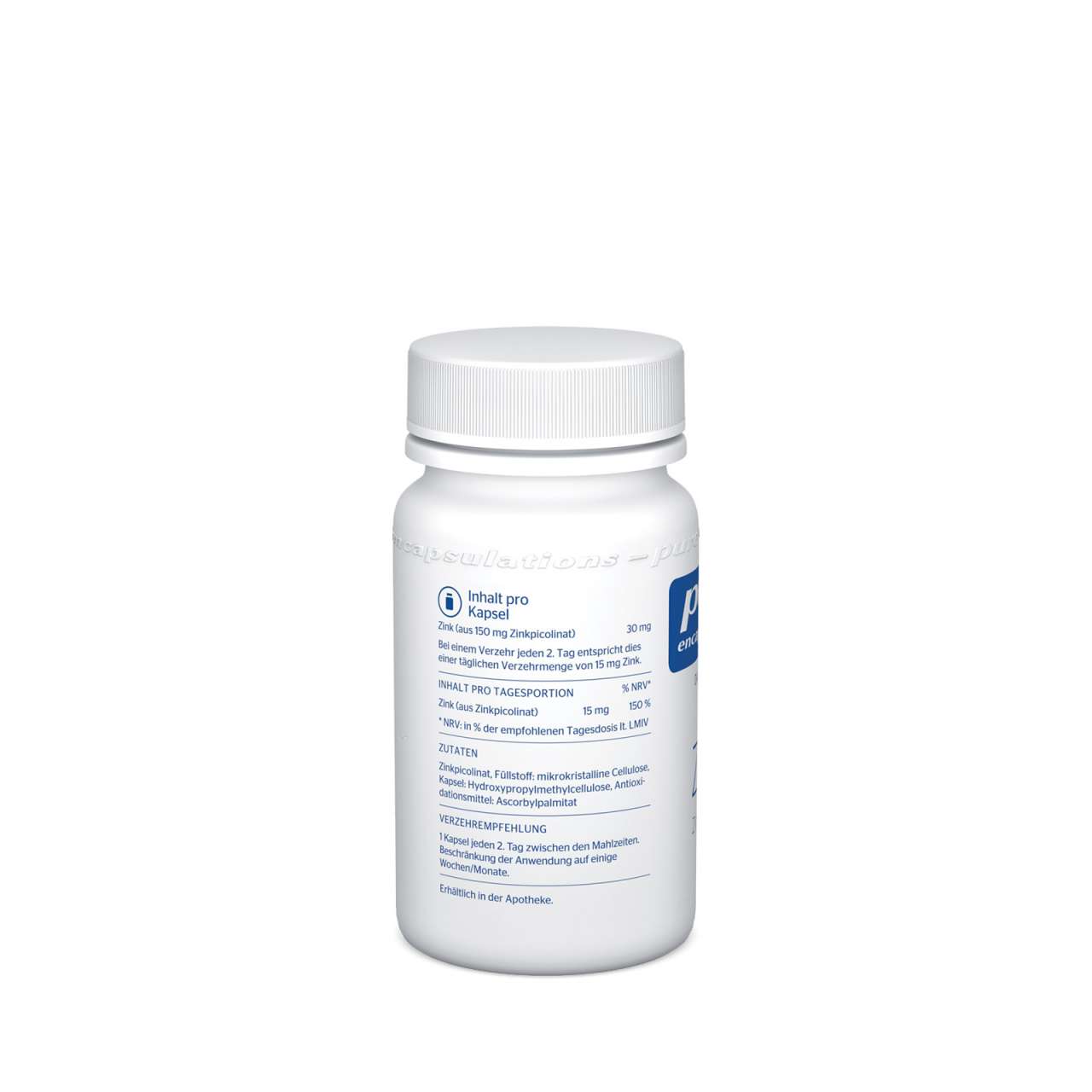 pure-encapsulations Pure Encapsulations | Pure Zinc, without additives Black Friday Preise