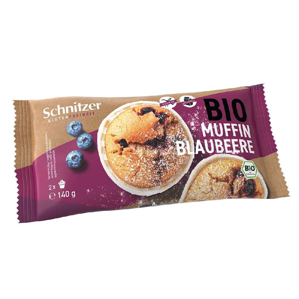 schnitzer Schnitzer Organic Muffin Blueberry , 140 g