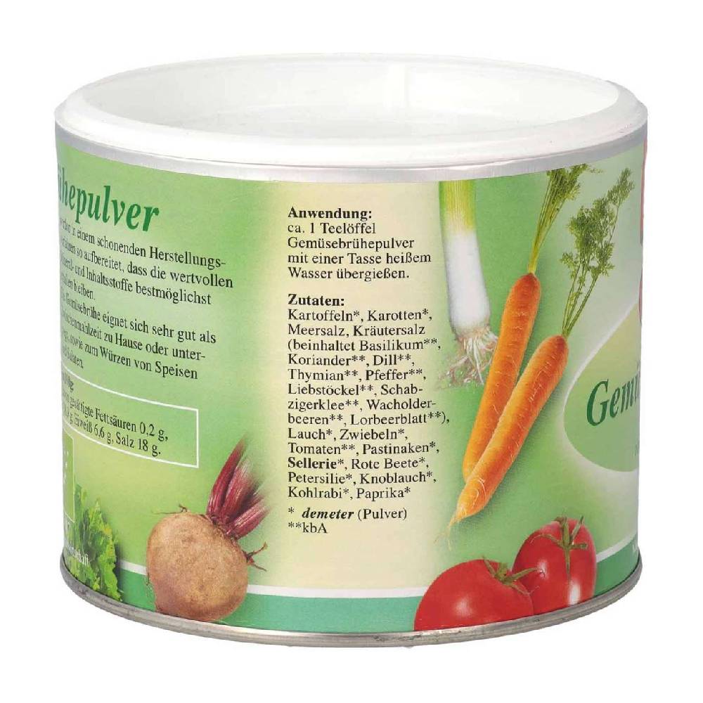sekowa Vegetable Broth Gluten/Yeast-Free Auslauf
