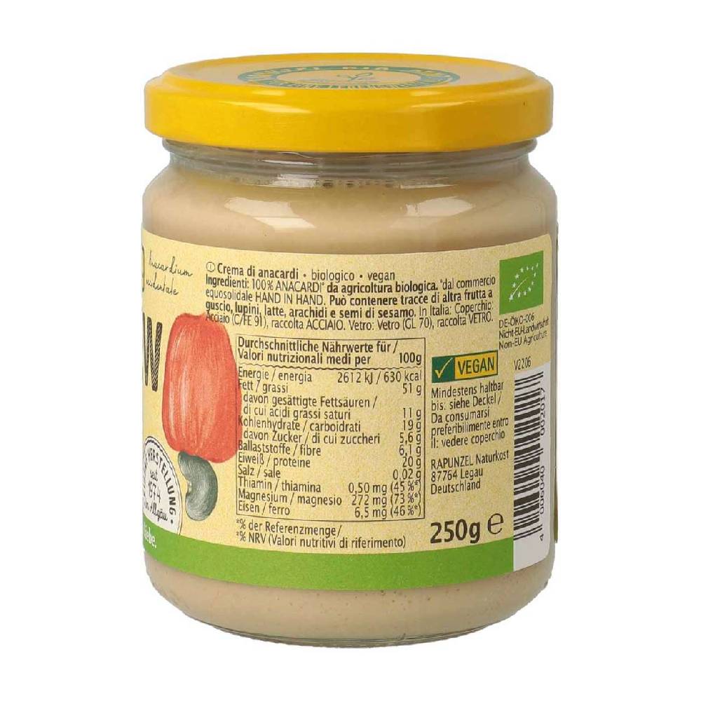 rapunzel Rapunzel Cashew Nut Puree Preisnachlass