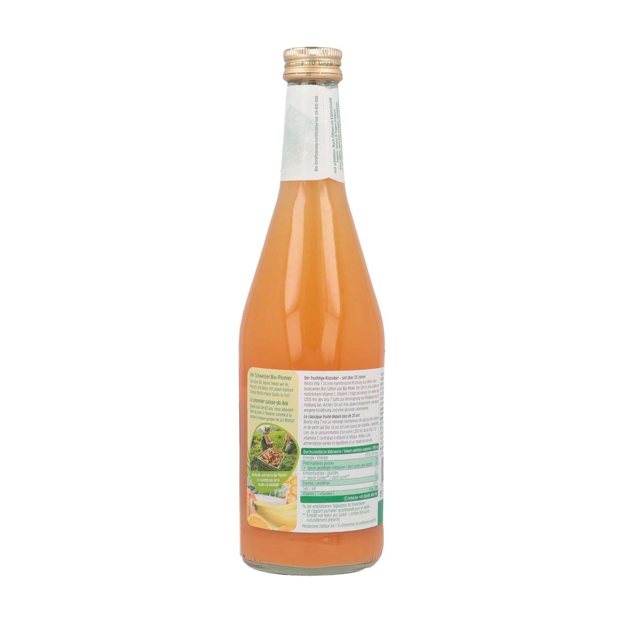 biotta Biotta Vita 7 - Organic juice from fruits & vegetables for juice day Zeitlich begrenztes Angebot