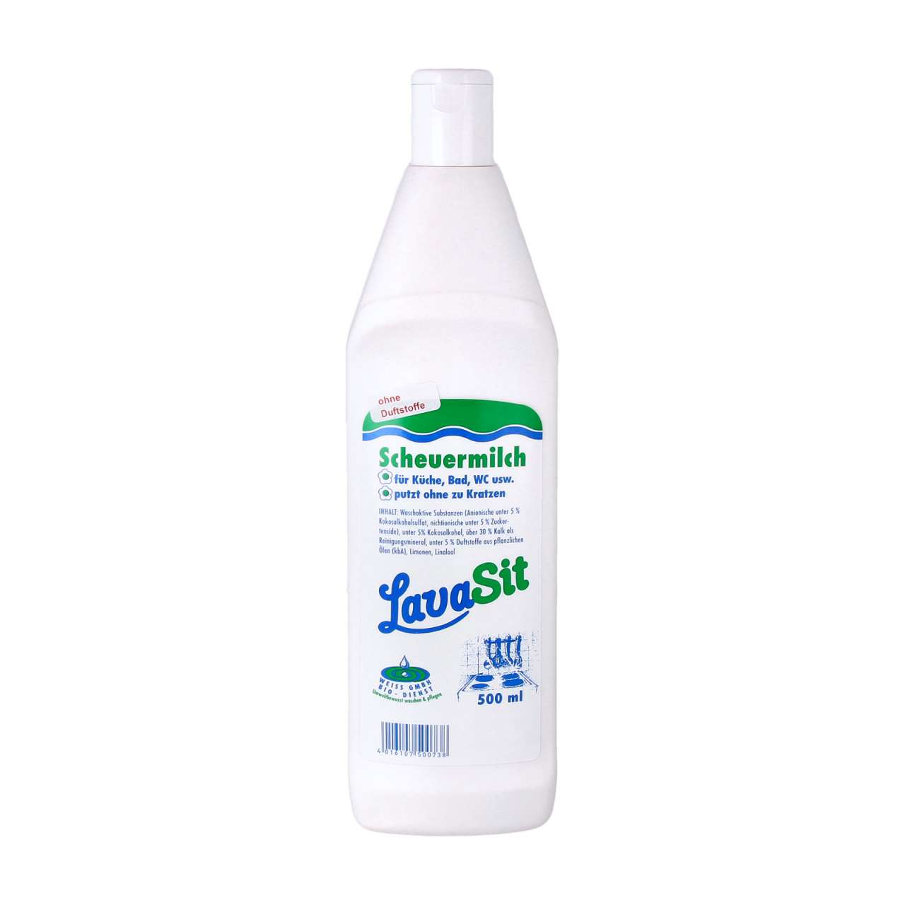 bio-dienst Lavasan Scouring Milk (fragrance-free)