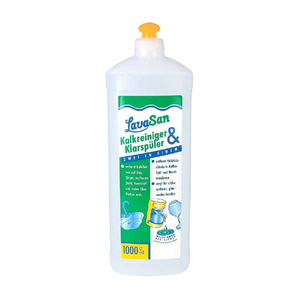 bio-dienst Lavasan Rinse-Aid & Decalcifier Super Sparpreis