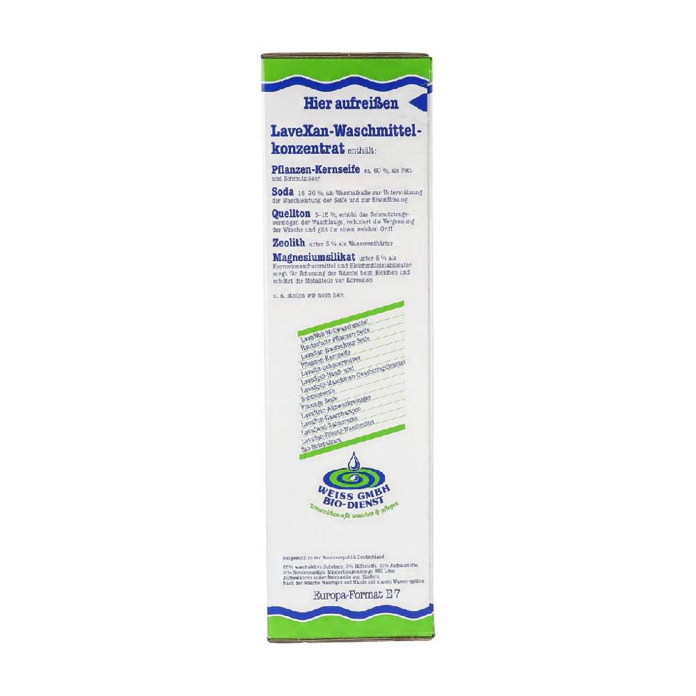 bio-dienst Lavexan Concentrated Laundry Detergent (powder) Begrenzte Freigabe