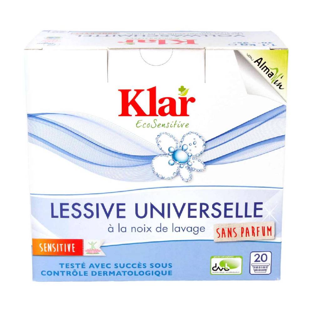 klar Klar Soapnut Laundry Powder (fragrance-free) Letzte 3 Tage
