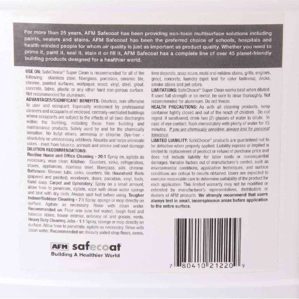 afm Super Clean All Purpose Cleaner and Degreaser Zeitbegrenzte Promotion