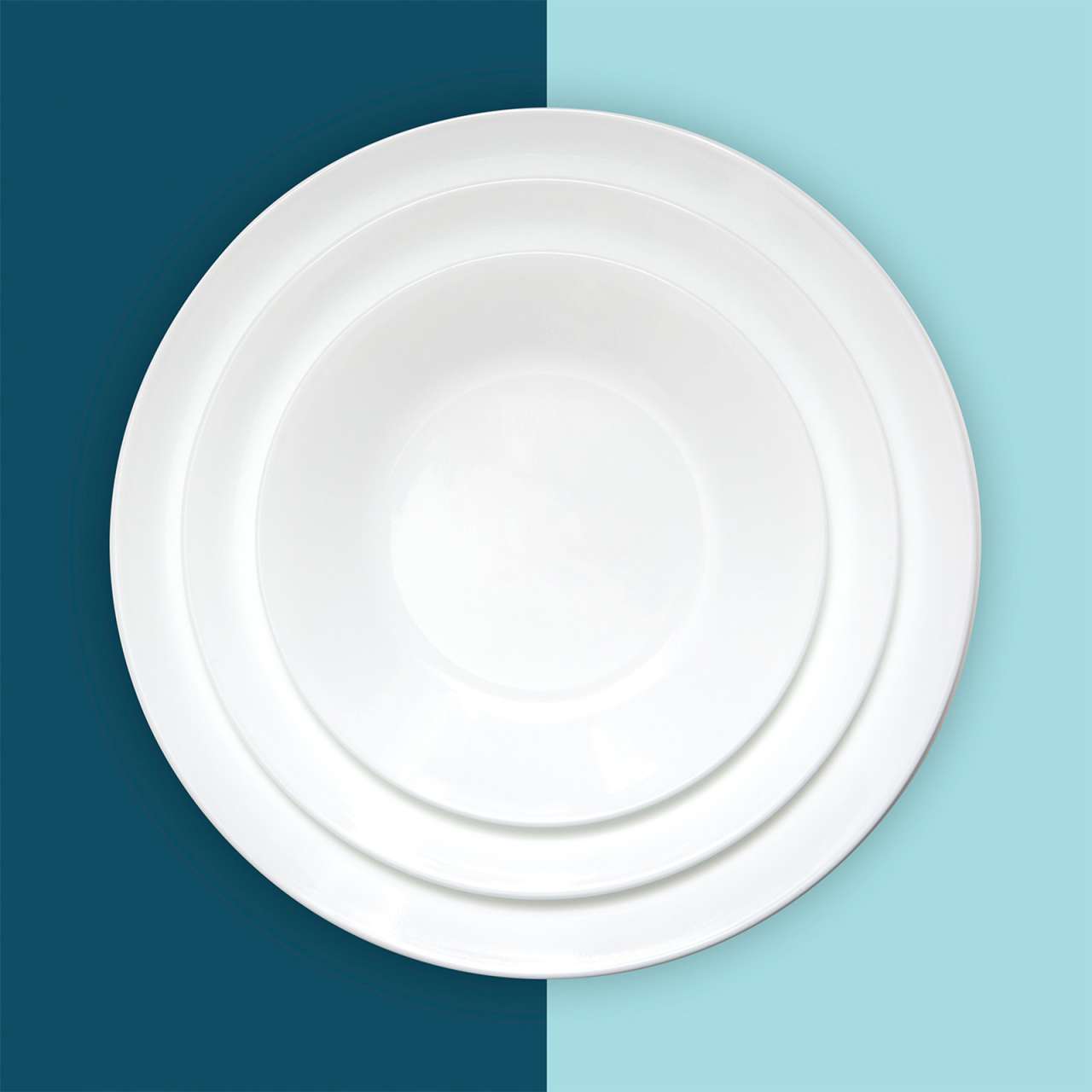 corelle Small plate white with wave edge Verkauf