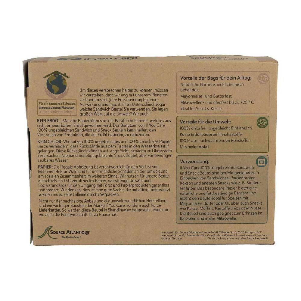 if-you-care Butterbread paper bags buy from If you care without coating Lagerräumung