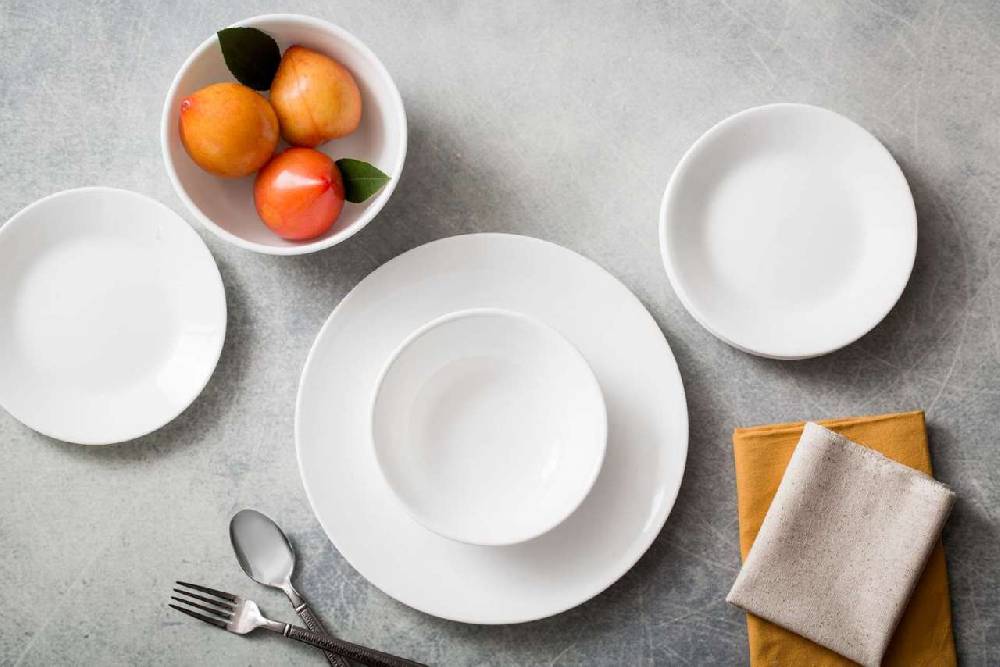 corelle Corelle glass cake plate - white, scratch and heat resistant up to 176° C Exklusive Angebote