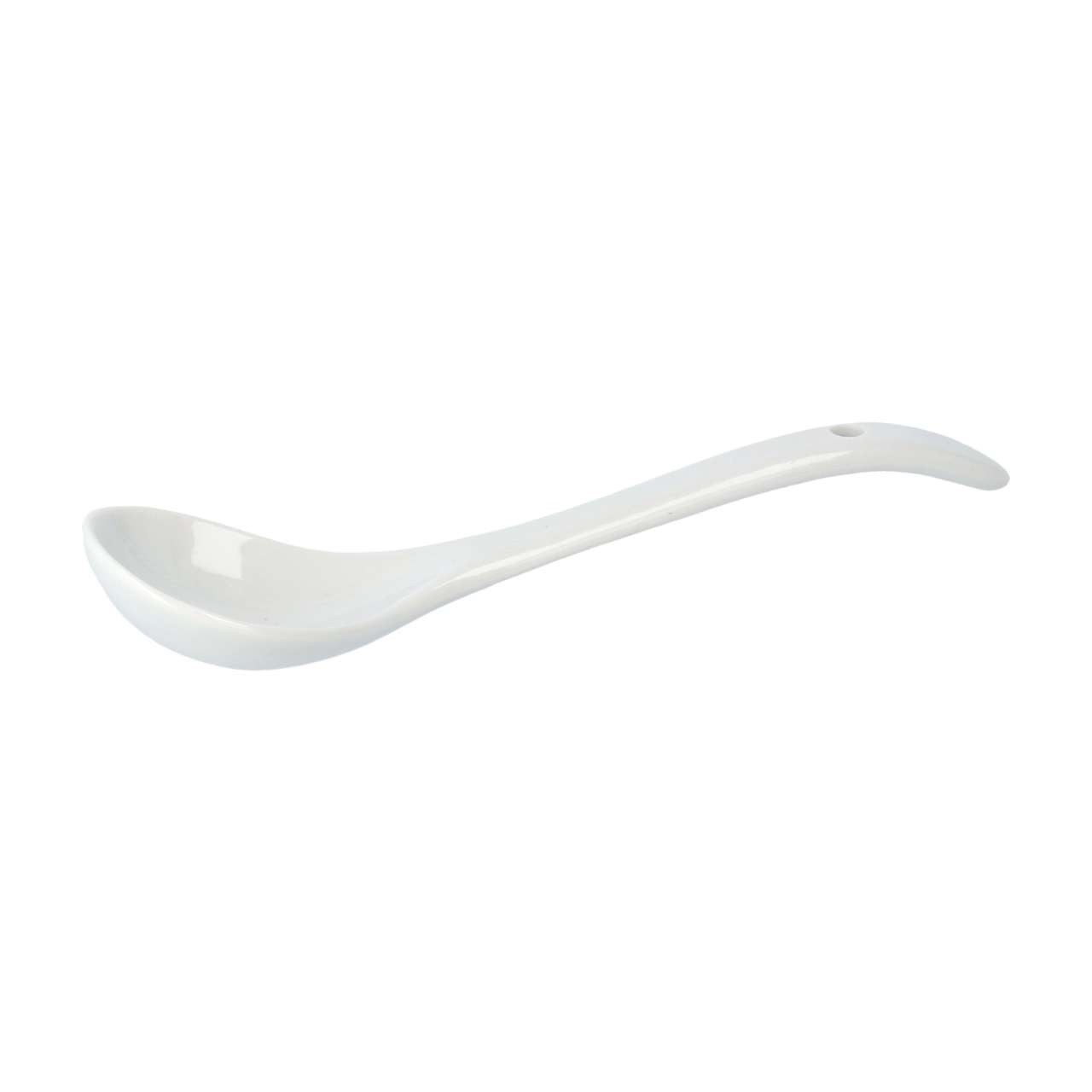 purenature Porcelain spoon white, 14 cm, buy online Letzter Tag