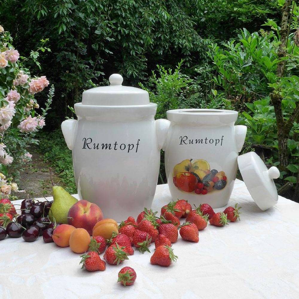 purenature Fermenting Crock for Fruit & More, 3.5 liters Speichern exportieren