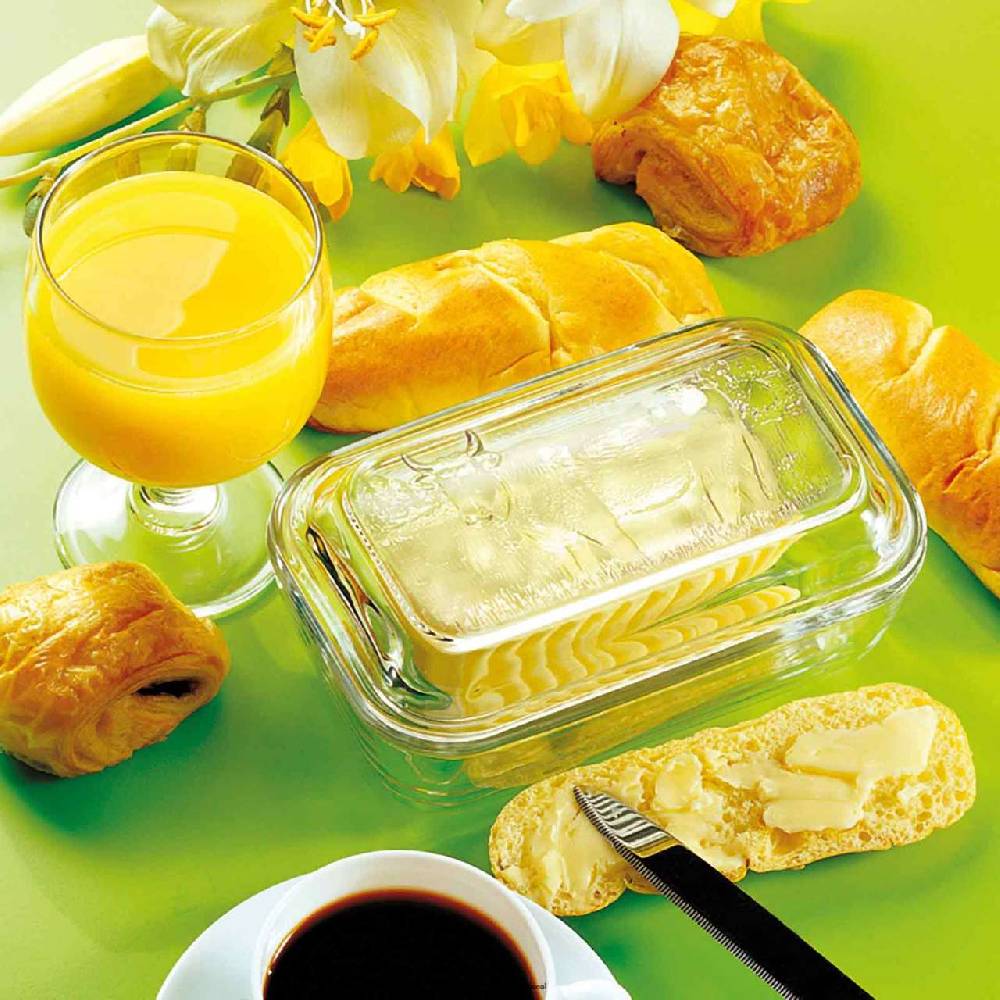 purenature Glass Butter Dish zollfrei