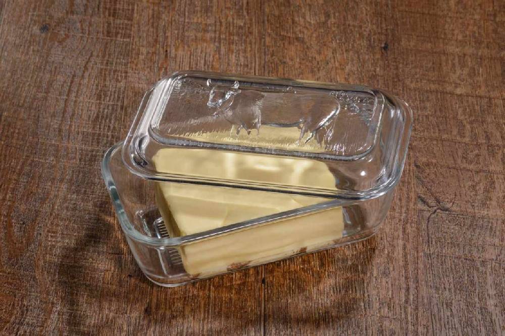 purenature Glass Butter Dish zollfrei