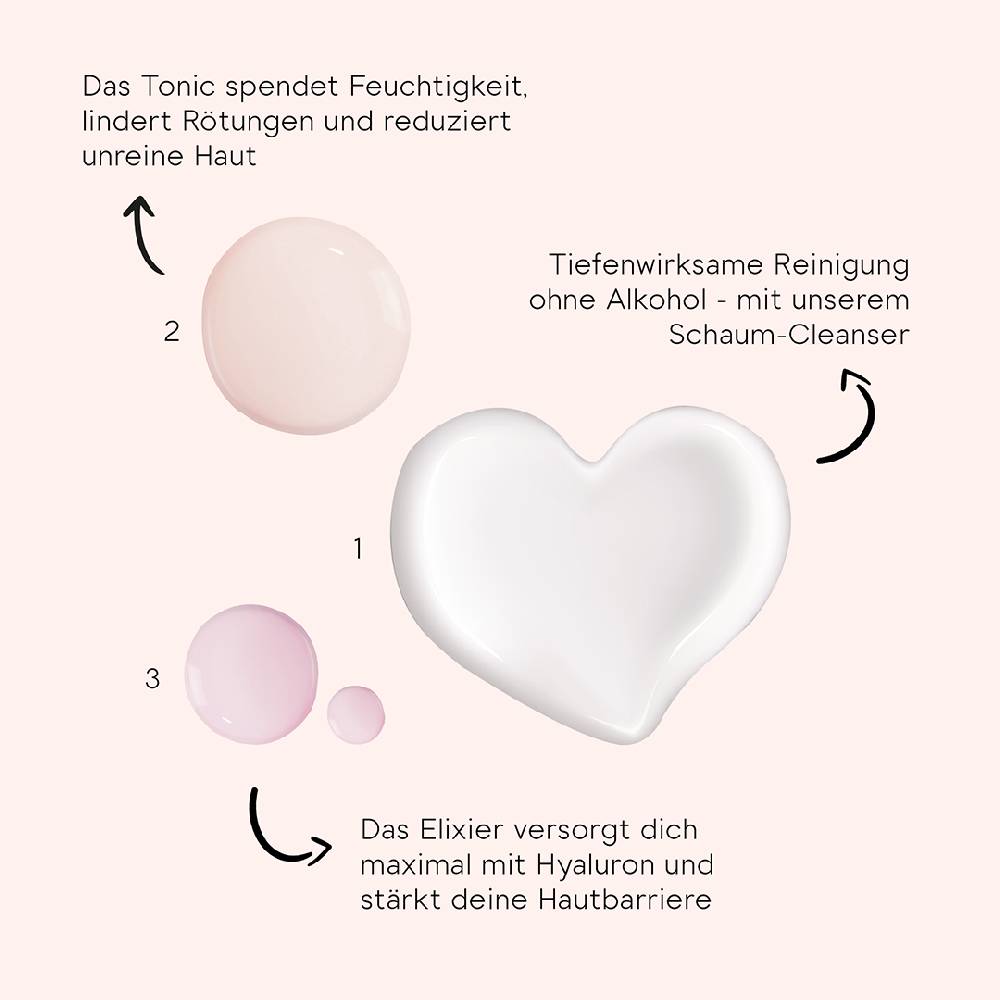 Love Rose Cosmetics Reinigungsroutine JETZT KAUFEN