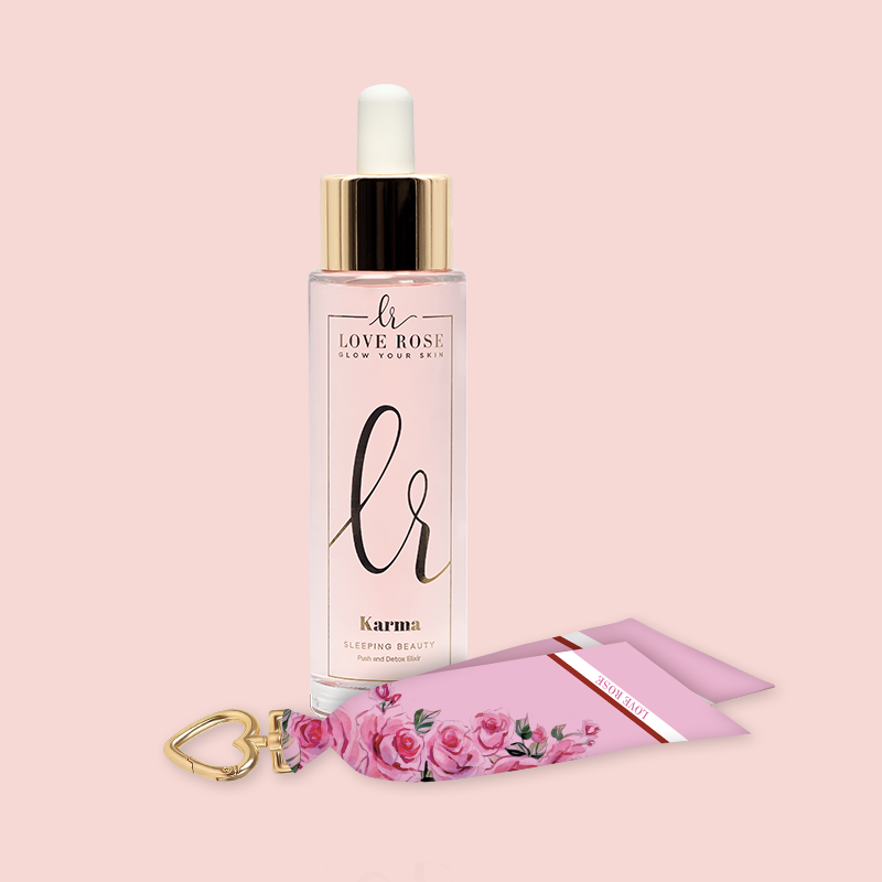 Love Rose Cosmetics Selbstliebe Karma Elixier Rabatte dieses Monats