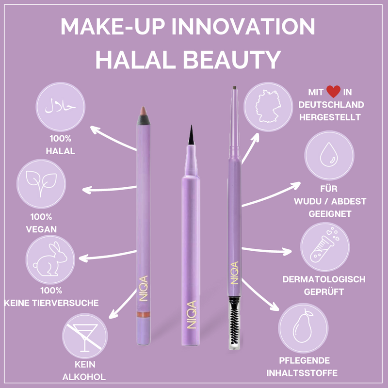 Niqa Cosmetics LIQUID EYELINER NIGHTFALL Bis zu 60% Rabatt