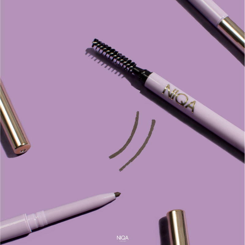 Niqa Cosmetics Browliner Cinnamon Duo Set Sonderangebot der Fabrik