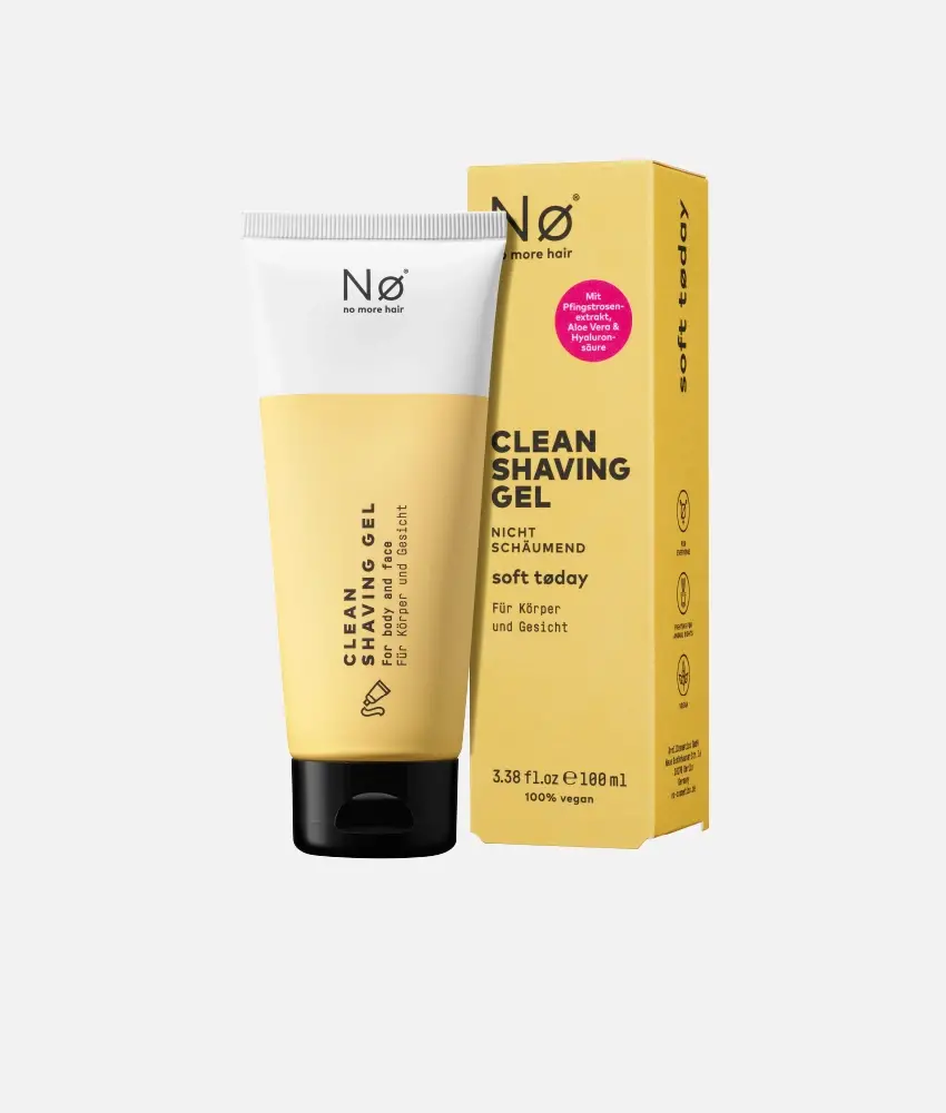Nø Cosmetics soft tøday Clean Shaving Gel Letzte 2 Tage