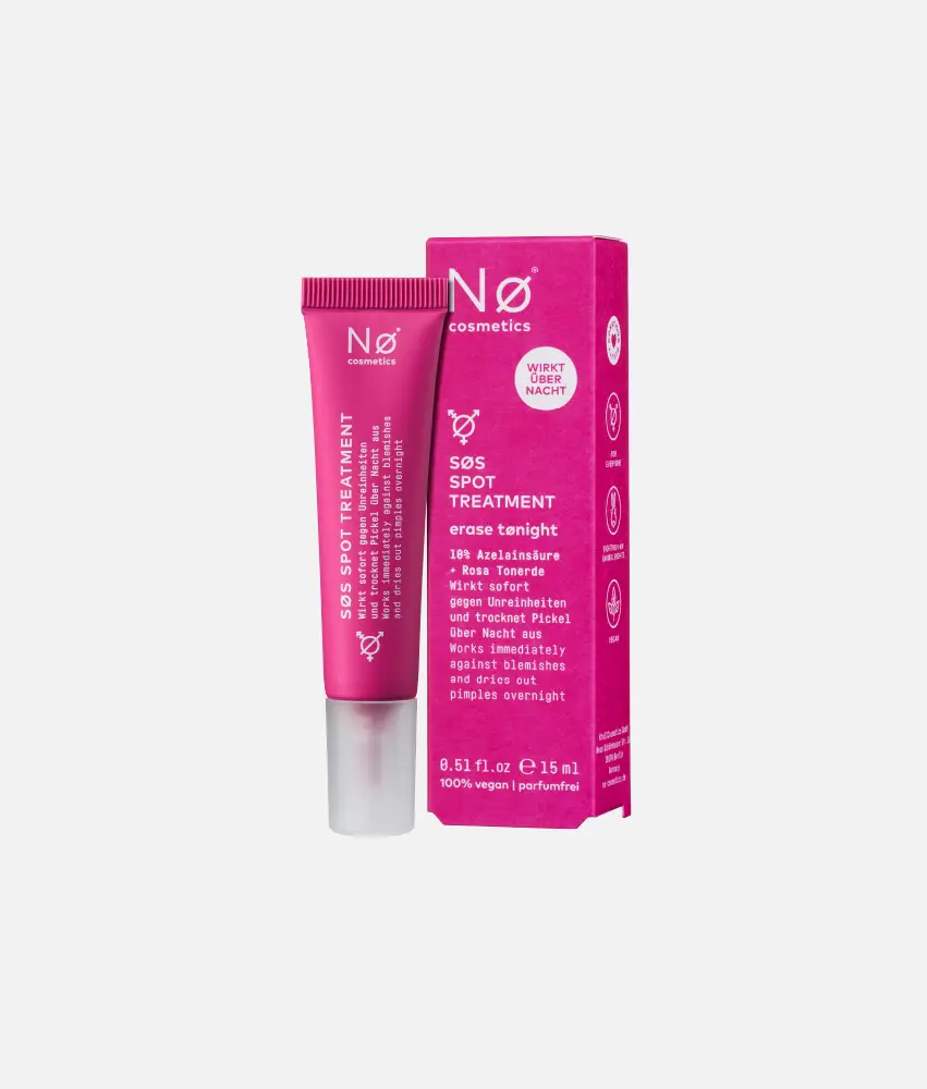 Nø Cosmetics erase tønight SØS Spot Treatment 50% Rabatt für begrenzte Zeit