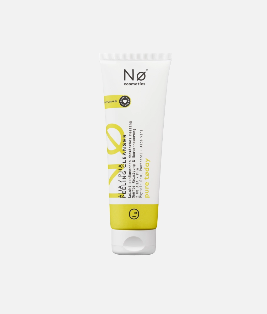 Nø Cosmetics pure tøday AHA/PHA Peeling Cleanser Auslauf