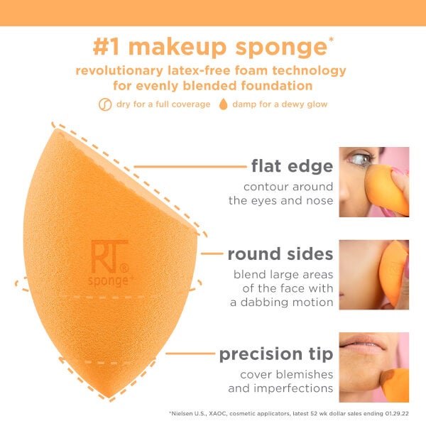 Real Techniques Miracle Complexion Sponge and Case Günstiger Verkauf