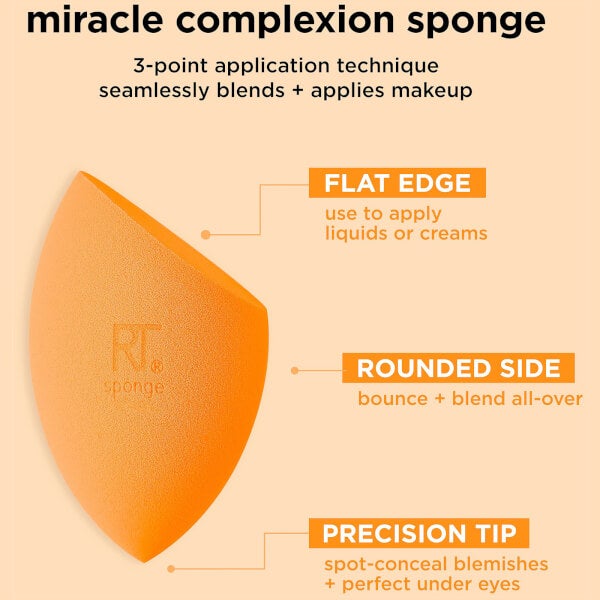 Real Techniques Miracle Complexion Schwamm Doppelpack Kostenloser Versand