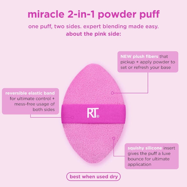 Real Techniques Miracle 2-in-1 Powder Puff Exklusivangebot
