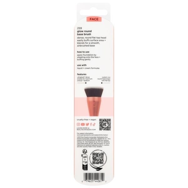 Real Techniques Glow Round Base Makeup Brush Preisnachlass