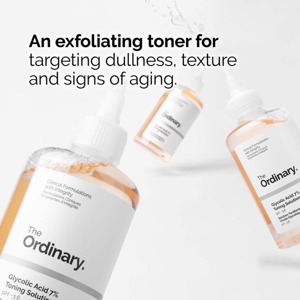 The Ordinary Glycolic Acid 7% Exfoliating Toner 240ml Günstiger Verkauf