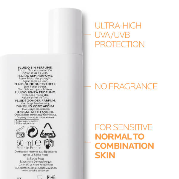 La Roche-Posay Anthelios UVMune 400 Invisible Fluid Tinted SPF50+ 50ml Fabrikverkauf