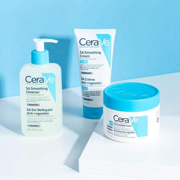 CeraVe SA Smoothing Cleanser with Salicylic Acid for Dry, Rough & Bumpy Skin 236ml Saisonschlussverkauf
