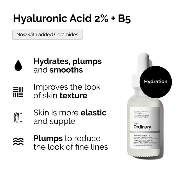 The Ordinary Hyaluronic Acid 2% and B5 30ml Zeitlich begrenztes Angebot