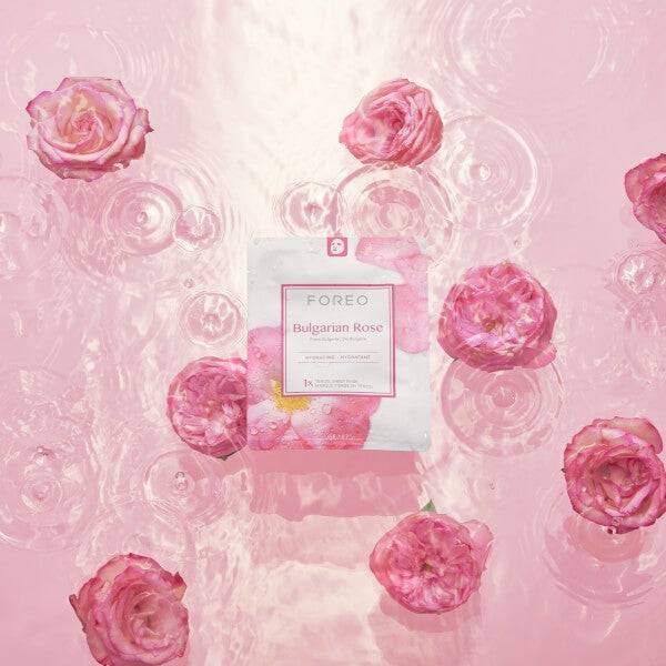 FOREO Farm To Face Sheet Mask - Bulgarian Rose ×1 Sonderangebote