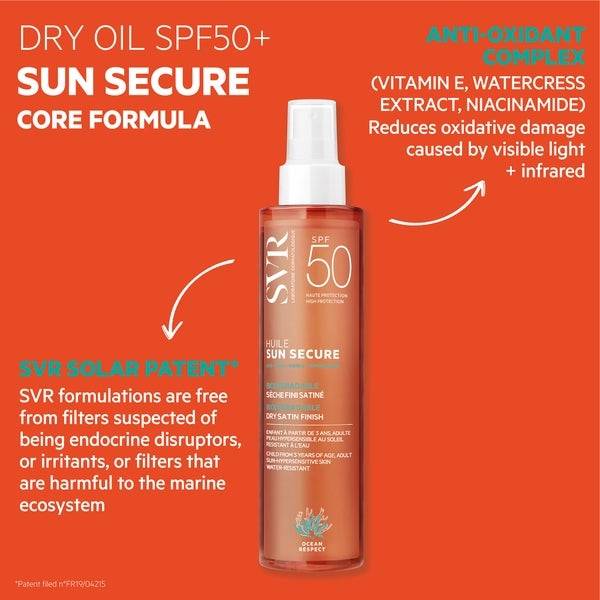 SVR Sun Secure Dry Oil SPF50+ 200ml Sonderangebote