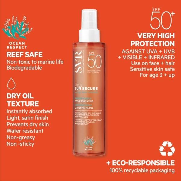 SVR Sun Secure Dry Oil SPF50+ 200ml Sonderangebote