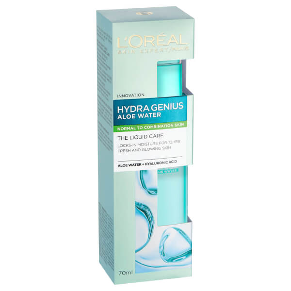 L'Oréal Paris Hydra Genius Liquid Care Moisturiser for Normal Combination Skin 70ml 2 Pack Exclusive Bis zu 55% Rabatt