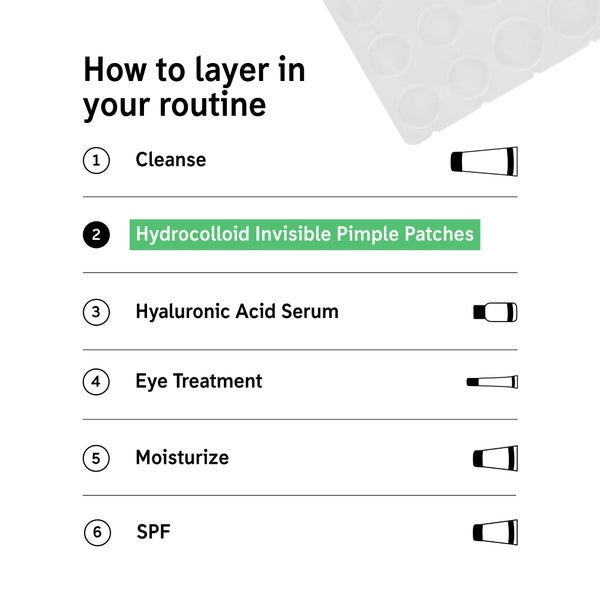 The INKEY List Hydrocolloid Invisible Pimple Patches Online