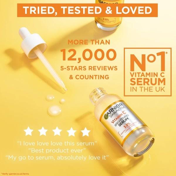 Garnier 3.5% Vitamin C, Niacinamide, Salicylic Acid, Brightening and Anti Dark Spot Serum 30ml im Angebot