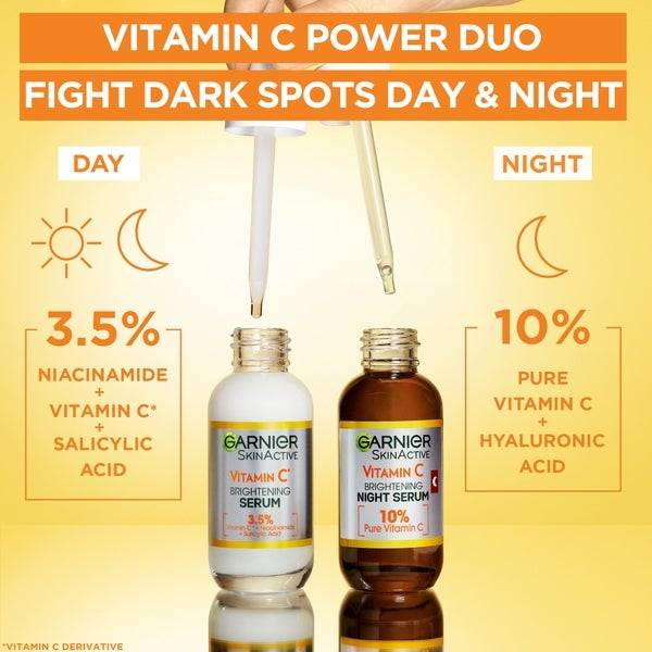 Garnier 3.5% Vitamin C, Niacinamide, Salicylic Acid, Brightening and Anti Dark Spot Serum 30ml im Angebot