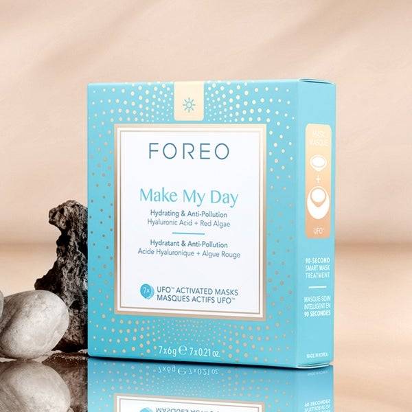 FOREO Make My Day UFO/UFO Mini Anti-Pollution and so Hydrating Face Mask (7 Pack) Sonderangebote