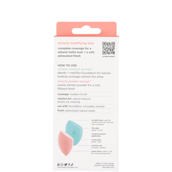 Real Techniques Miracle Mattifying Duo Bis zu 55% Rabatt