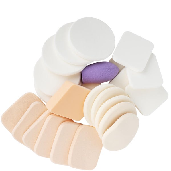 brushworks Assorted Make Up Sponges Super Rabatt