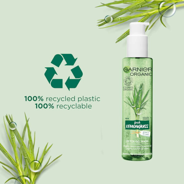 Garnier Organic Lemongrass Gel Wash 150ml Riesige Rabatte