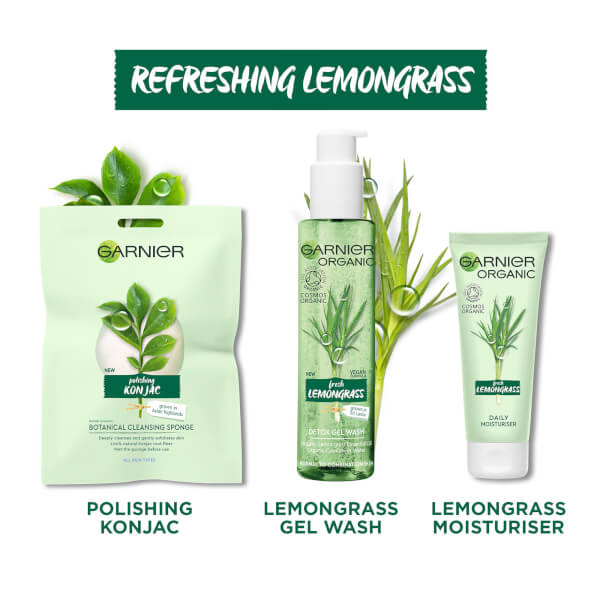 Garnier Organic Lemongrass Gel Wash 150ml Riesige Rabatte