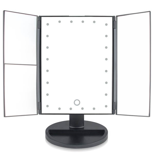 Rio 24 LED Touch dimmbarer Kosmetikspiegel mit 2-fach- & 3-fach- Vergrößerung Speichern exportieren