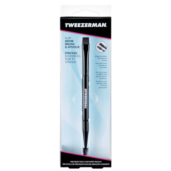 Tweezerman Dual Flat Brow Brush Bestseller