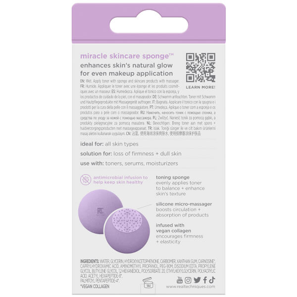 Real Techniques Sponge+ Miracle Skincare Sponge Neueste Stile