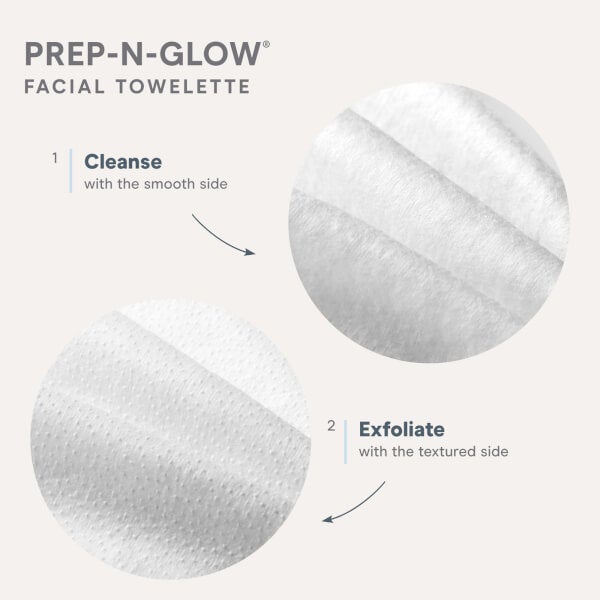 NuFACE Prep-N-Glow Cloths (5er-Packung) Vierteljährliche Förderung