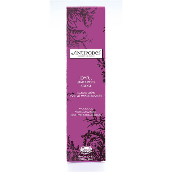 Antipodes Joyful Hand and Body Cream and Moisturiser 120ml Fabrik Onlineshop